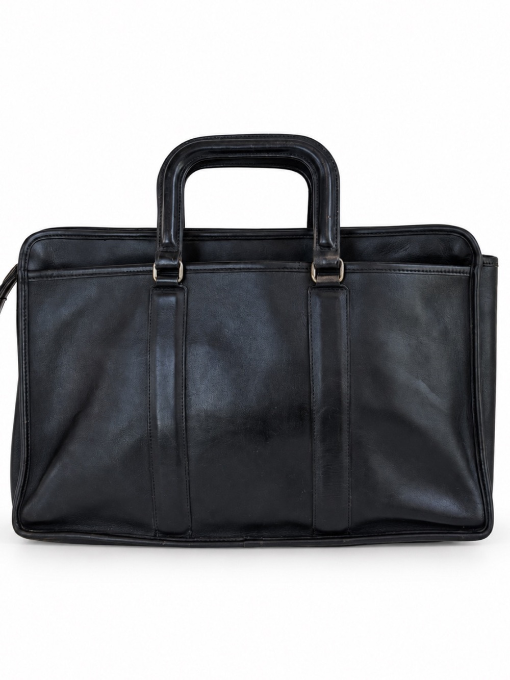 Vintage Coach 5300 Black Leather Briefcase Made in USA 1994 EUC!